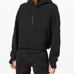 Scuba Oversized Half Zip Hoodie